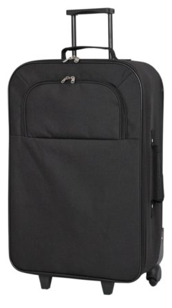AVR Soft 2 Wheeled Medium Suitcase - Black.